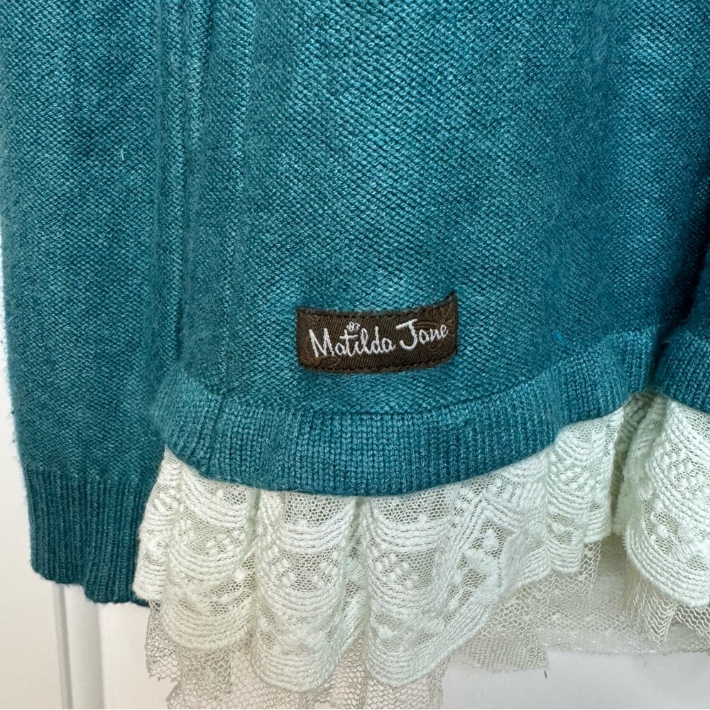 Matilda Jane Size 12 Girls Cardigan | Cottagecore Layering Piece - Picture 4 of 7